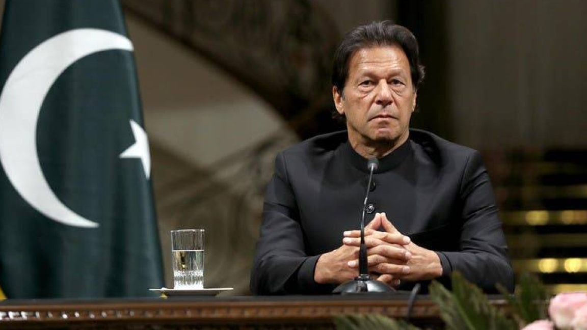 عمران خان رئيس الوزراء الباكستاني 1