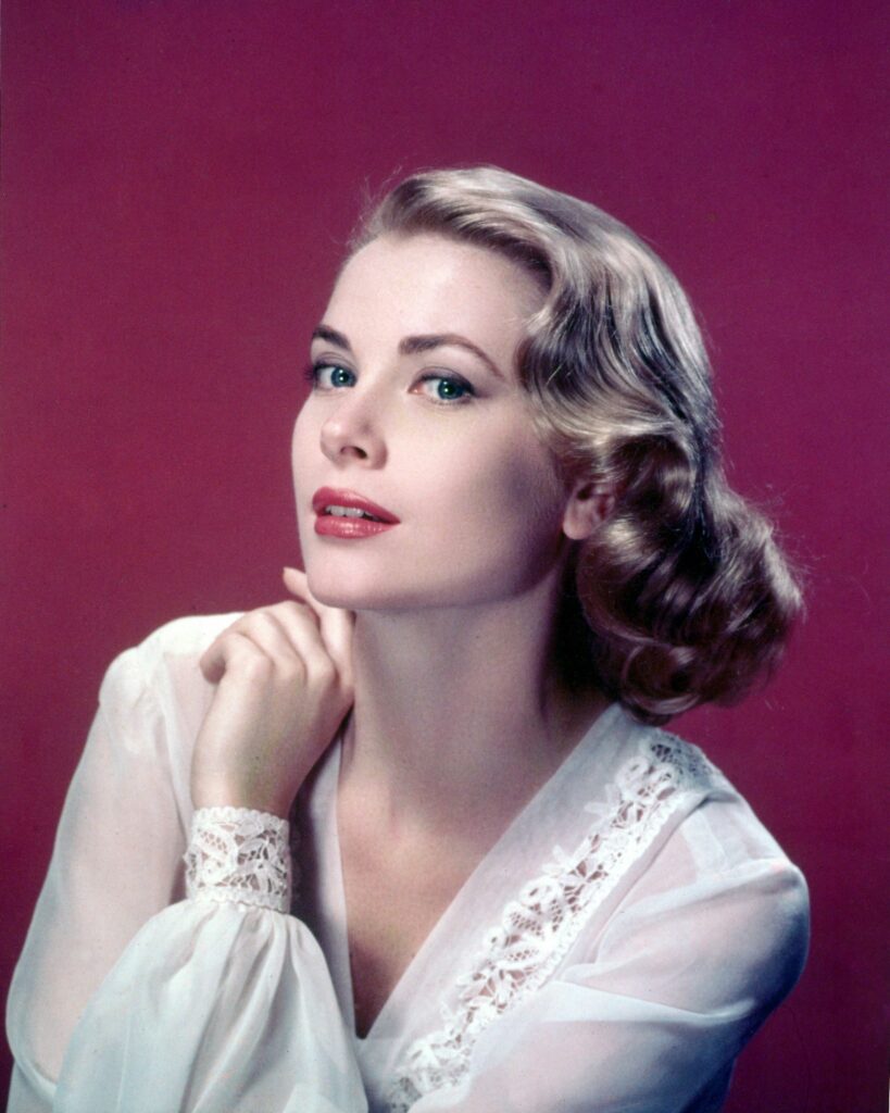 american actress grace kelly in a lace trimmed top circa news photo 71494788 1552944730