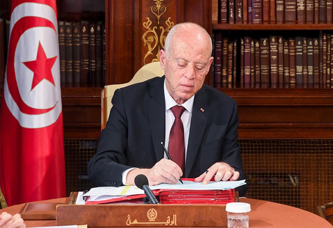 التونسي سعيد الرئيس قيس الرئيس التونسي