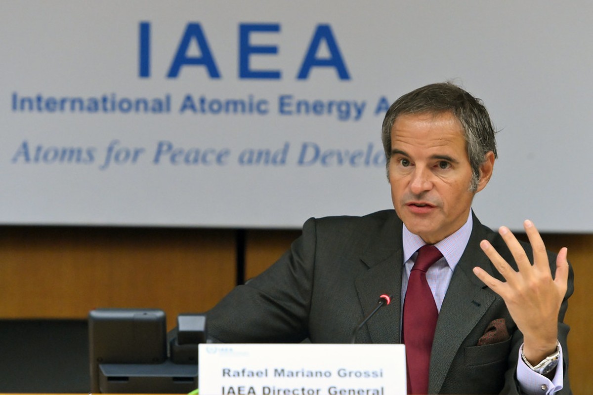 رافائيل جروسي المدير العام للوكالة الدولية للطاقة الذرية