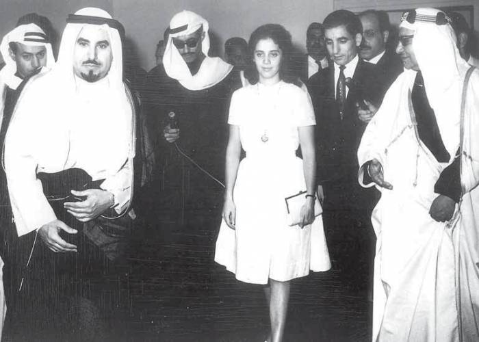 جميلة في زيارة للكويت عام 1963
