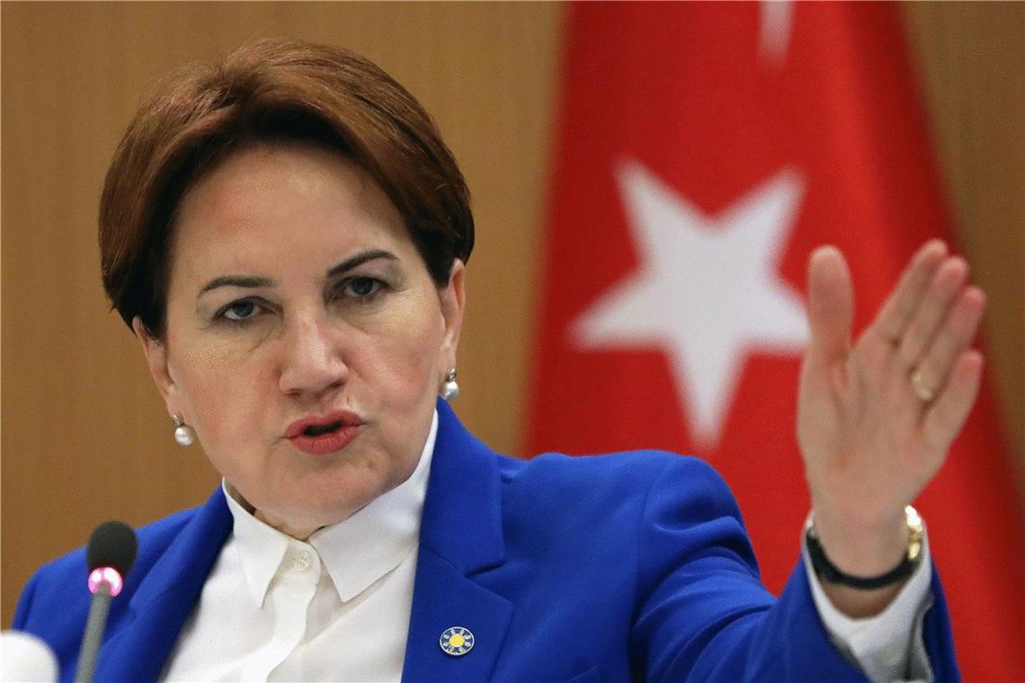 رئيسة حزب الخير التركي ميرال أكشينار