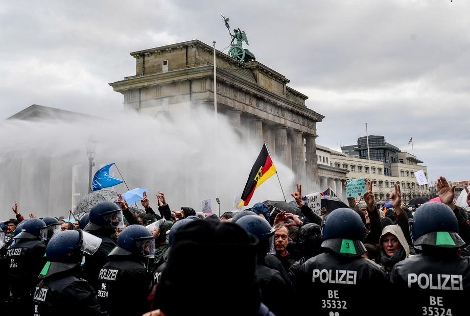 احتجاجات كوفبيد في ألمانيا