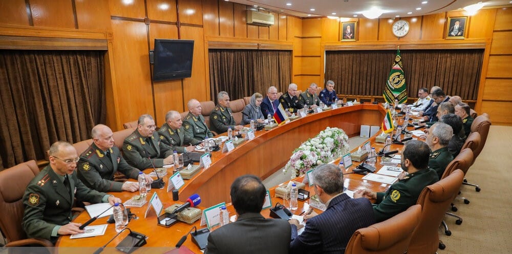 وزير الدفاع الروسي في طهران 5