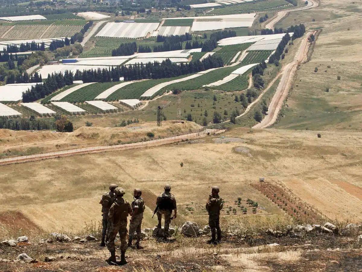 القوات الإسرائيلية جنوب لبنان