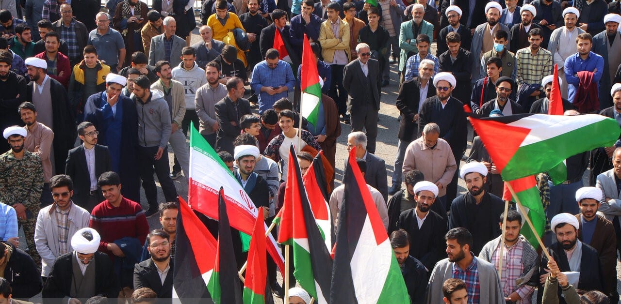 تظاهرات ايران لدعم فلسطين 10