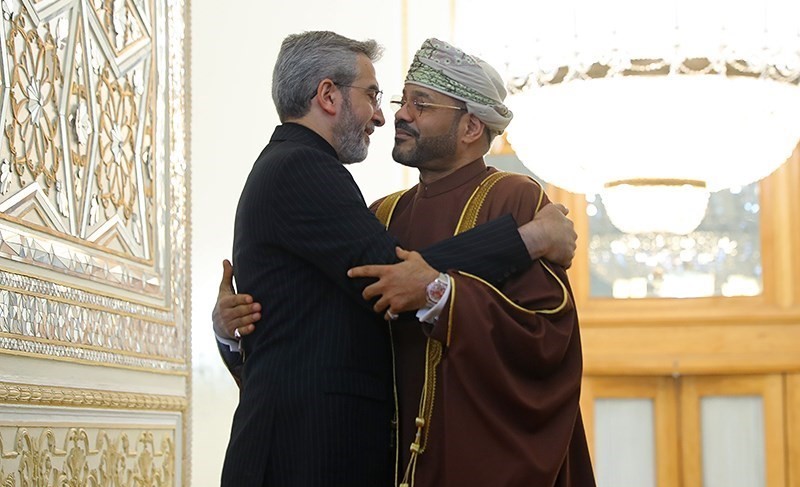 وزير خارجية عمان في طهران2