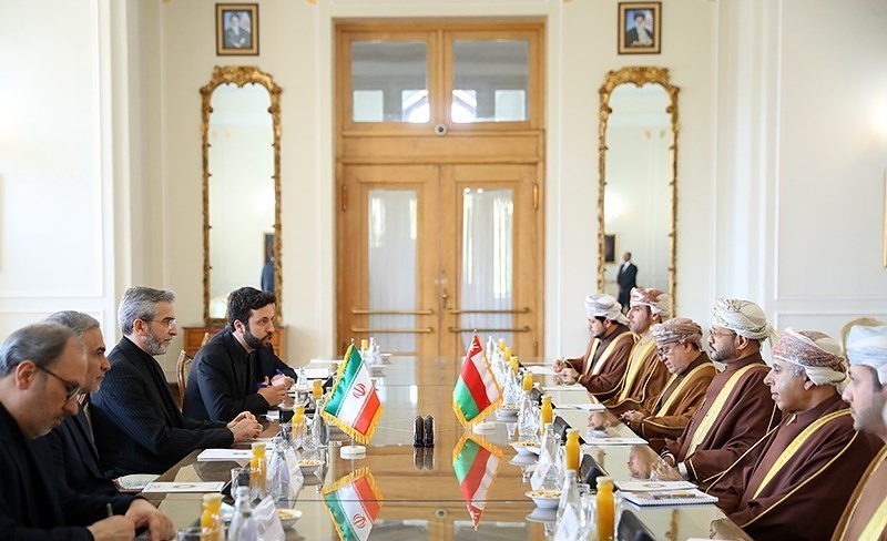 وزير خارجية عمان في طهران5