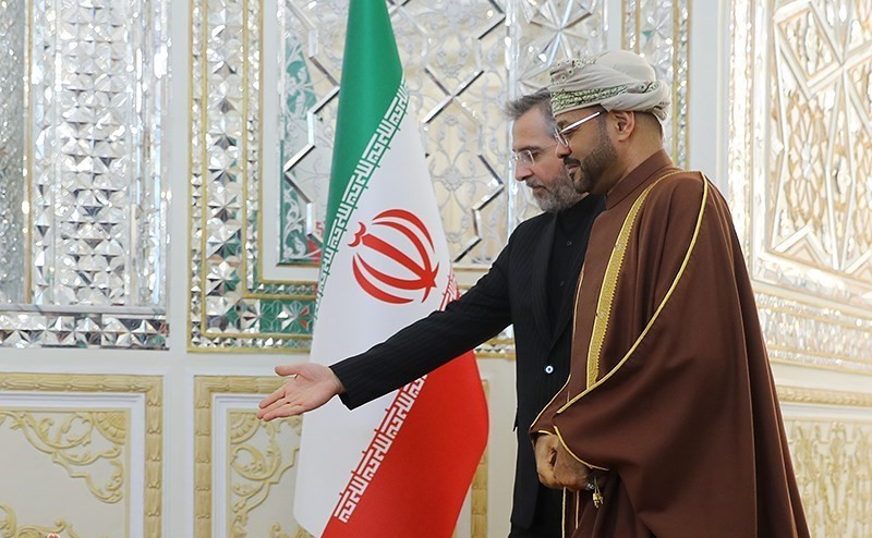 وزير خارجية عمان في طهران6